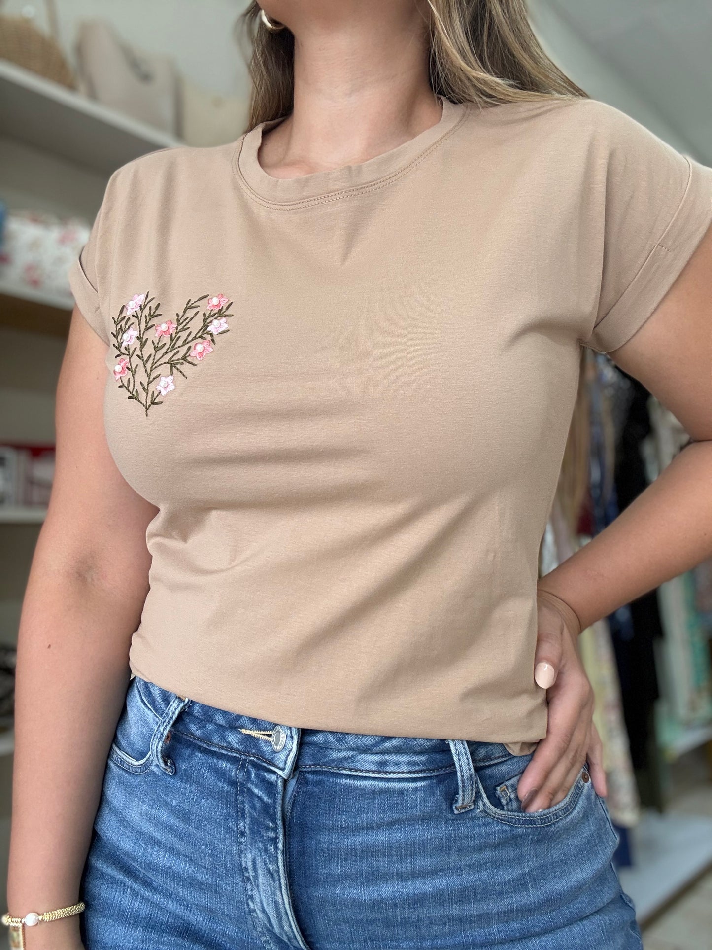 Blusa/ camiseta corazón