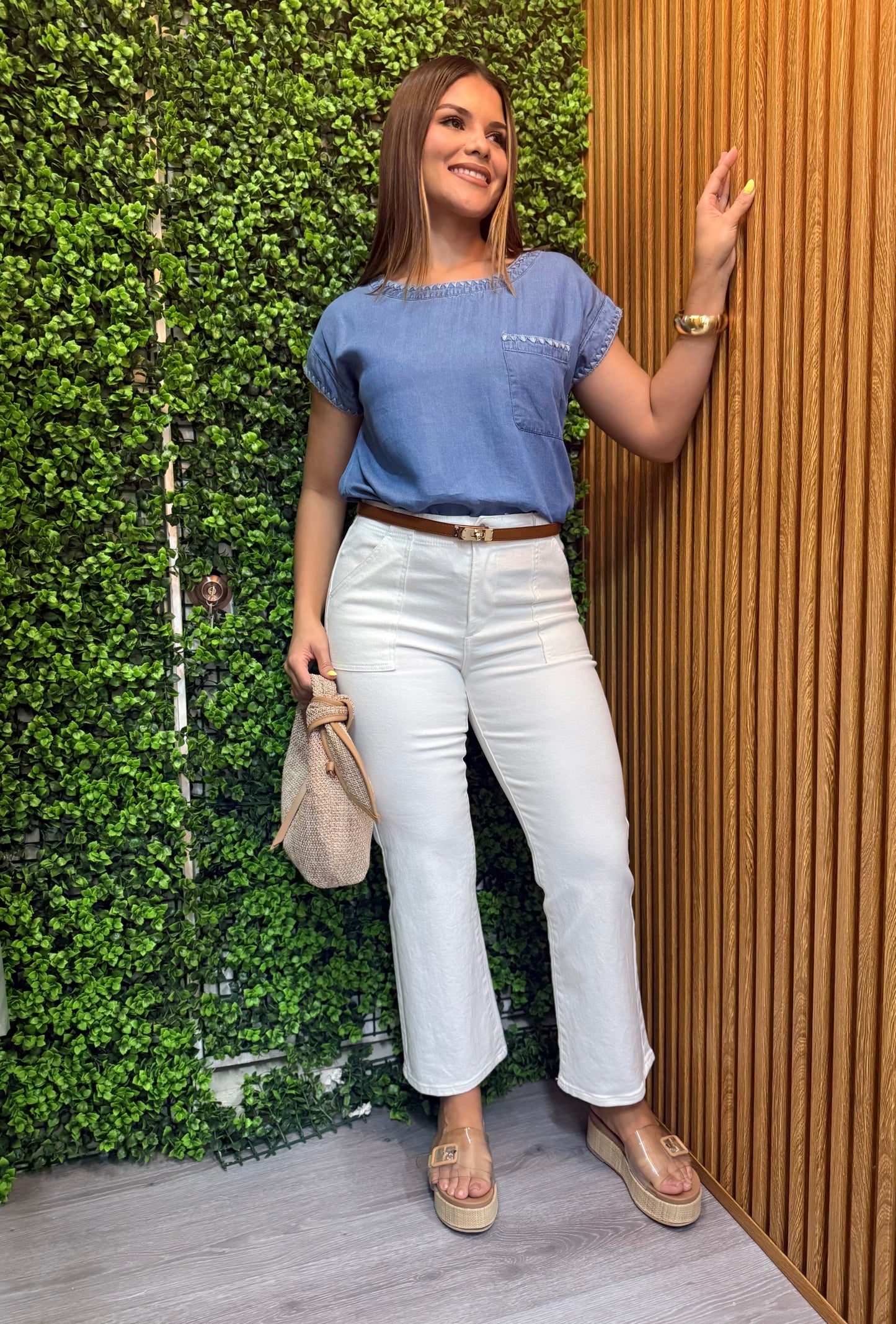 Blusa Denim