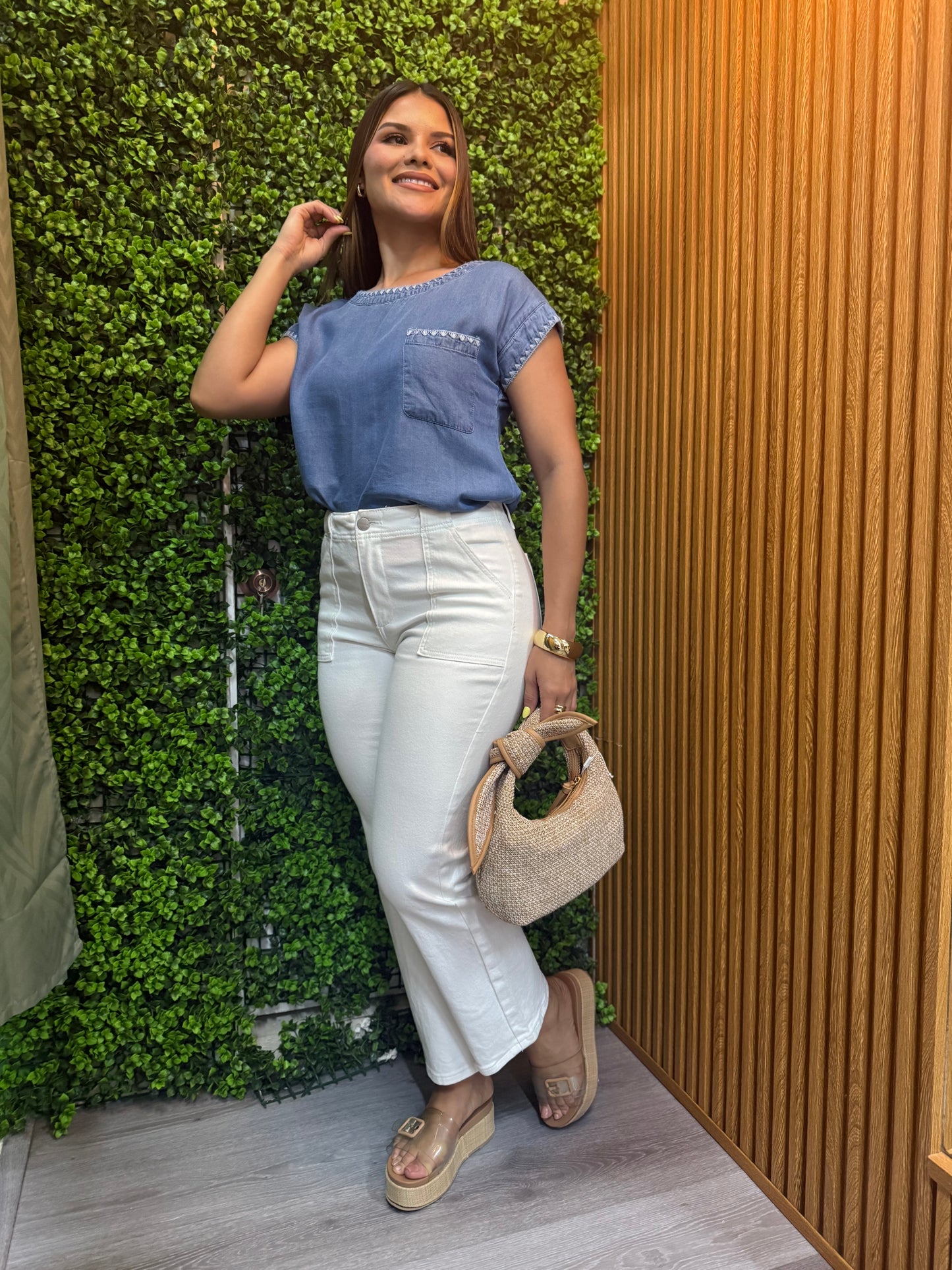 Blusa Denim