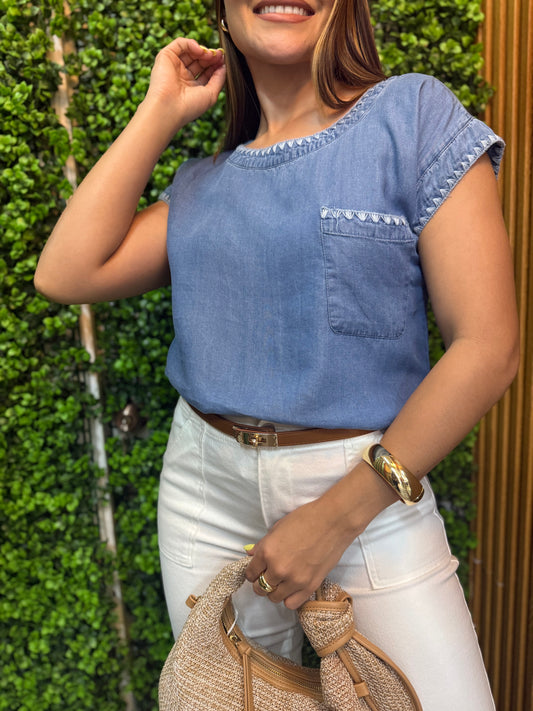 Blusa Denim